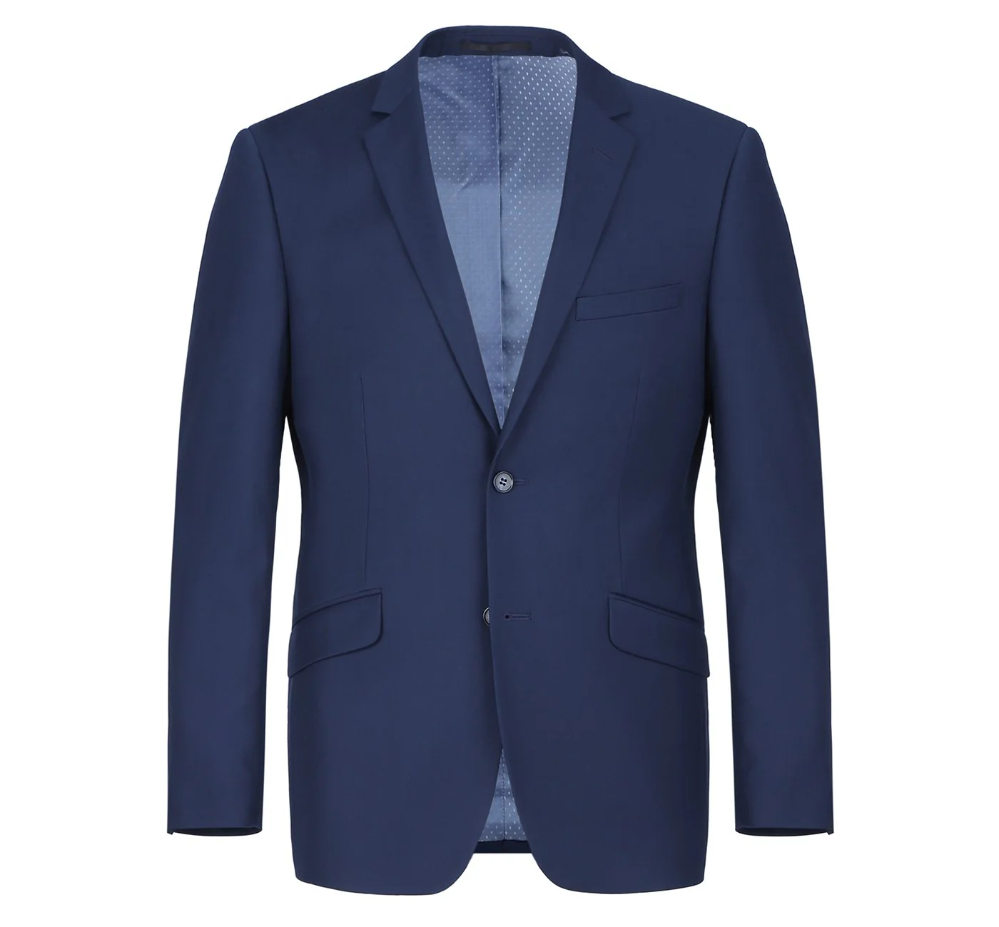 201-18 Men's 2-Piece Slim Fit Single Breasted Notch Lapel Suit - Image 3