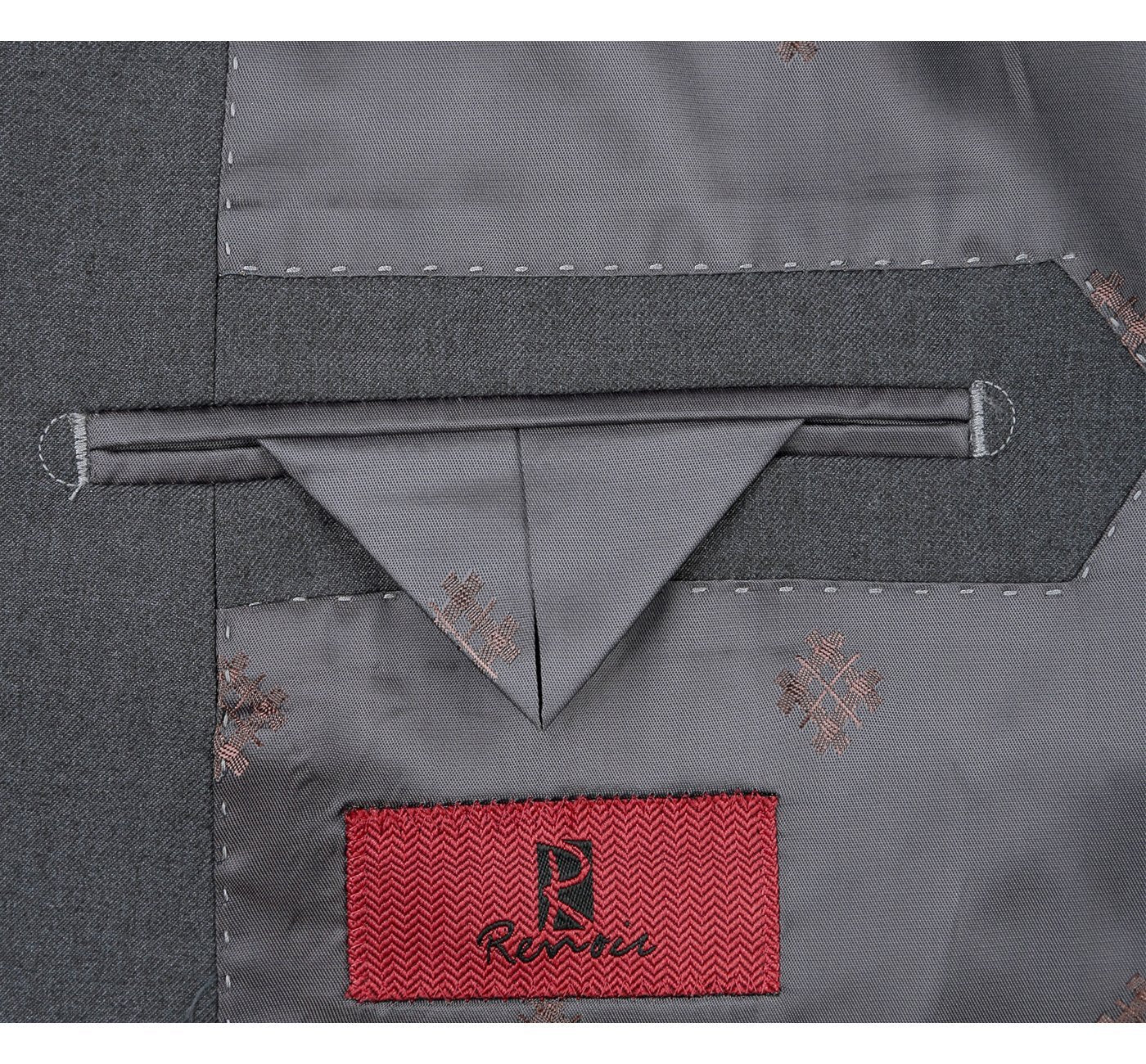 201-4 Men's 2-Piece Single Breasted Notch Lapel Suit - Image 3