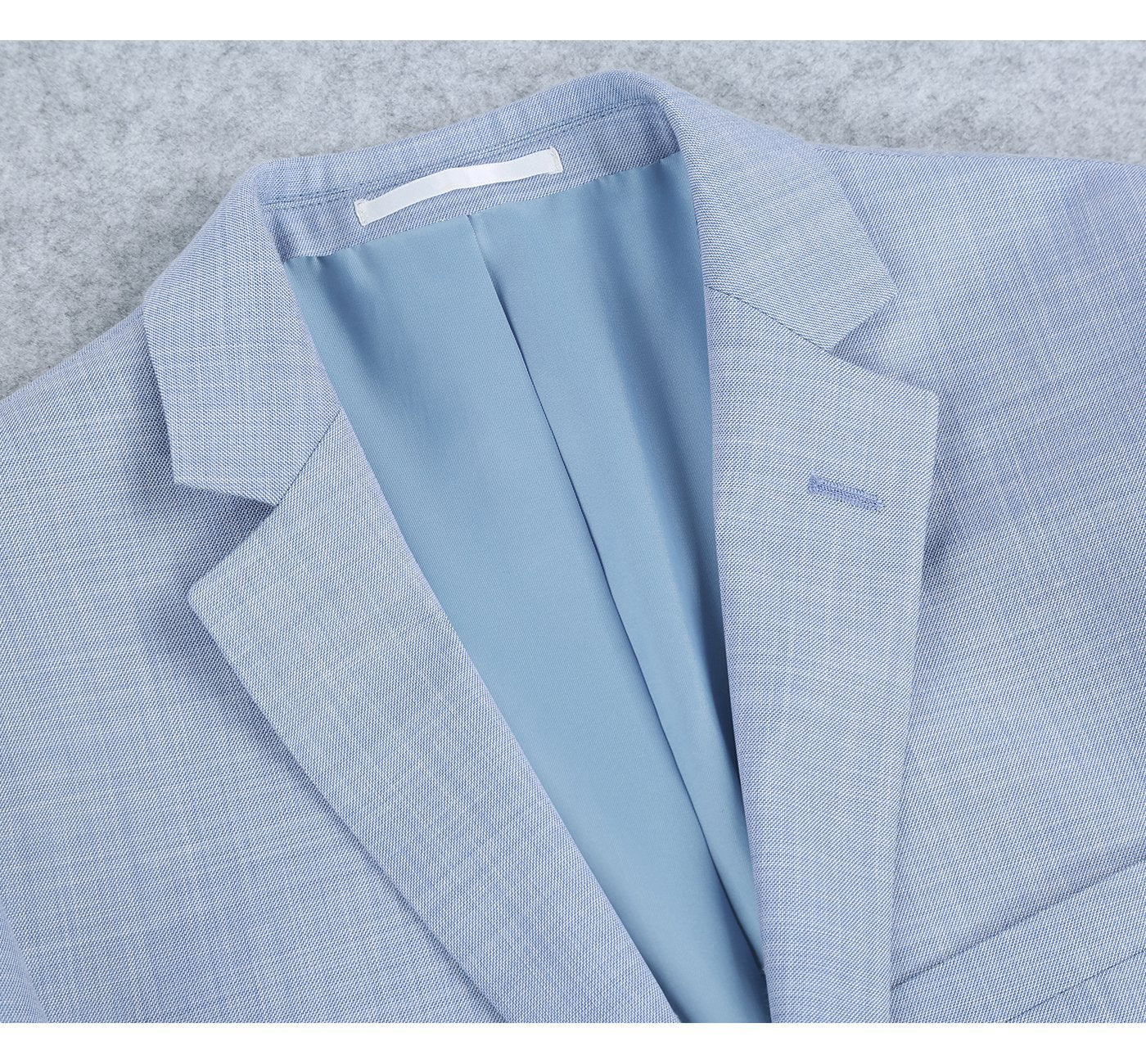 203-9 Men's 2-Piece Slim Fit Single Breasted Notch Lapel Suit - Image 2