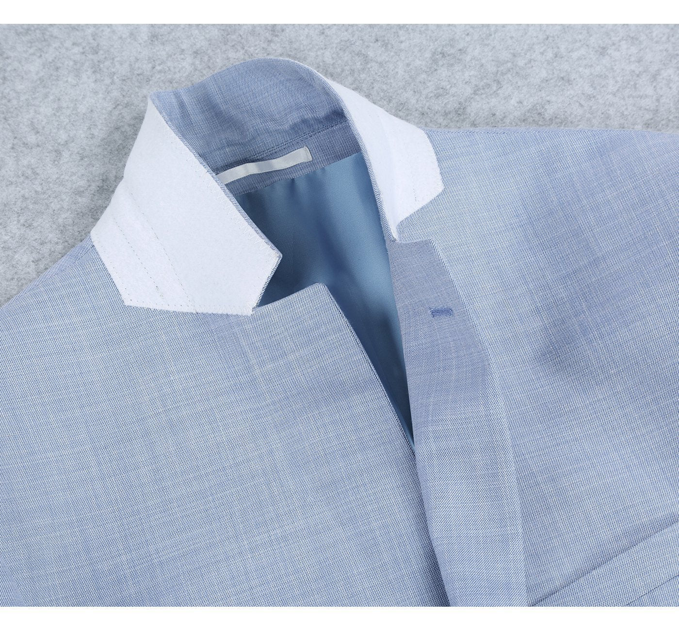203-9 Men's 2-Piece Slim Fit Single Breasted Notch Lapel Suit - Image 3