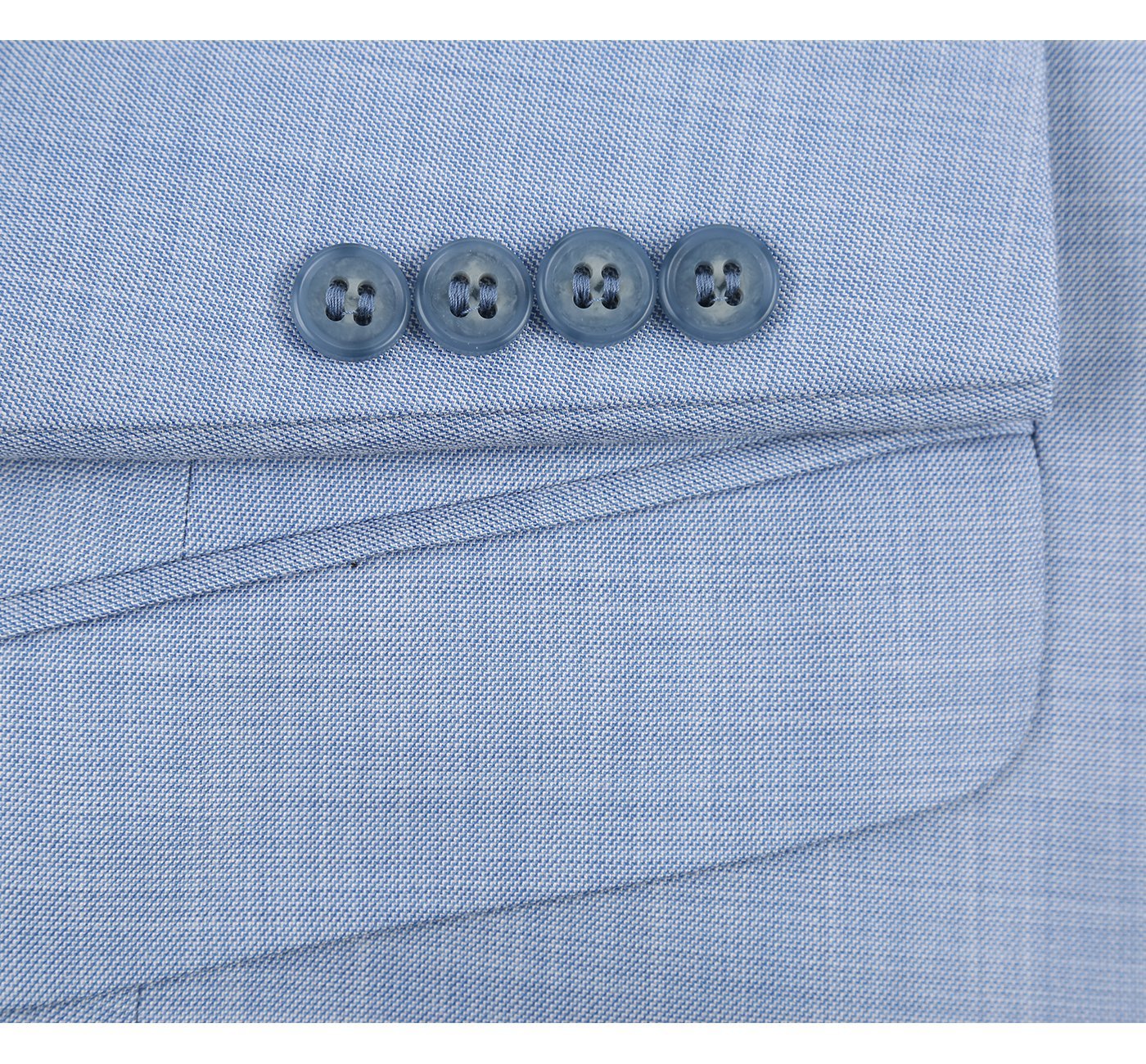 203-9 Men's 2-Piece Slim Fit Single Breasted Notch Lapel Suit - Image 5