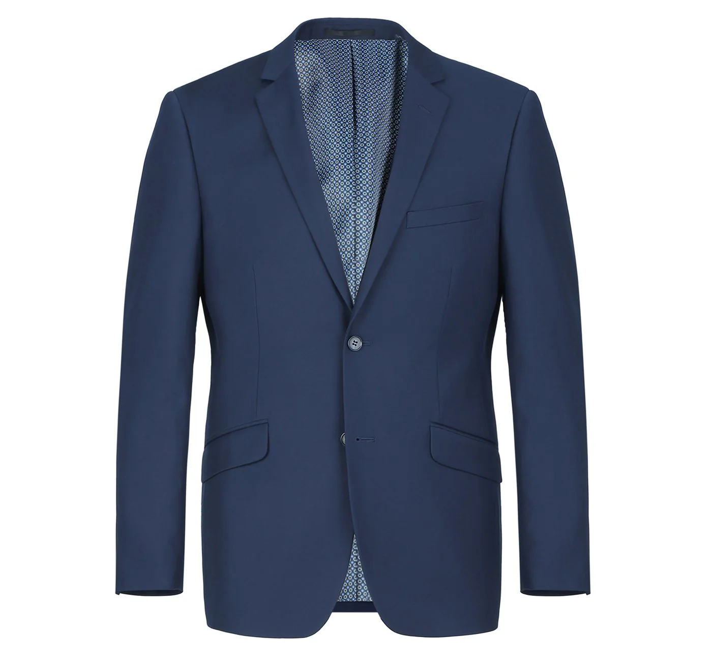 2110-19 Men's Slim Fit Solid Stretch 2-Piece Suit - Image 3