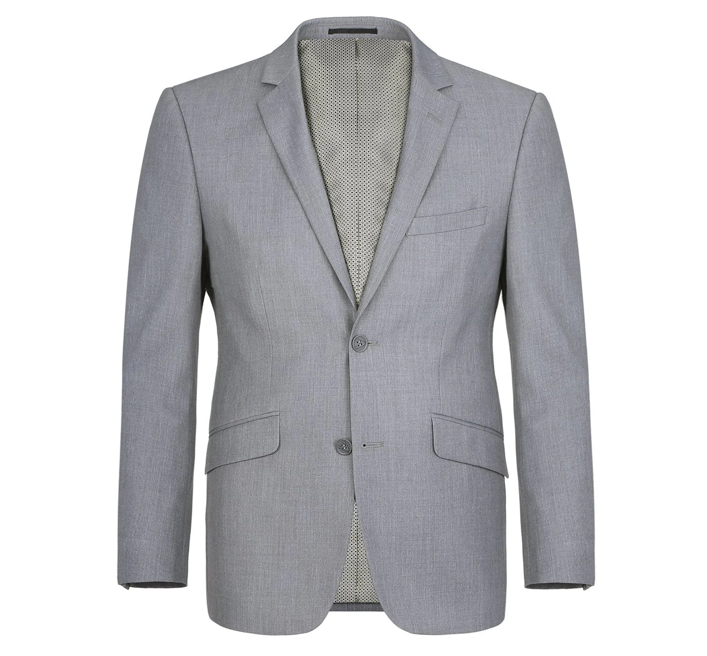 2110-2 Men's Slim Fit Solid Stretch 2-Piece Suit - Image 3