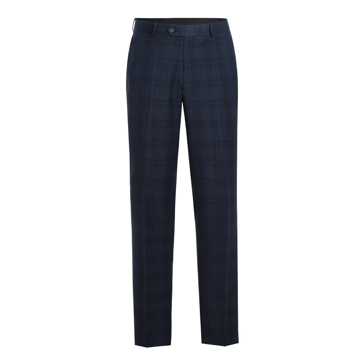 293-21 Men's Slim Fit Stretch Checked Suits - Image 7