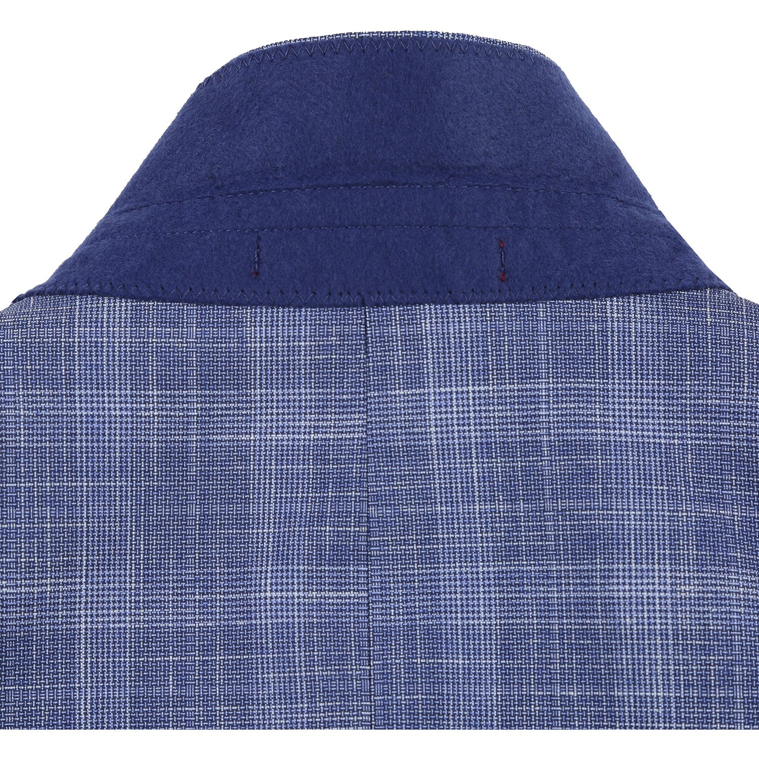 293-24 Men's Slim Fit Checked Suits - Image 5
