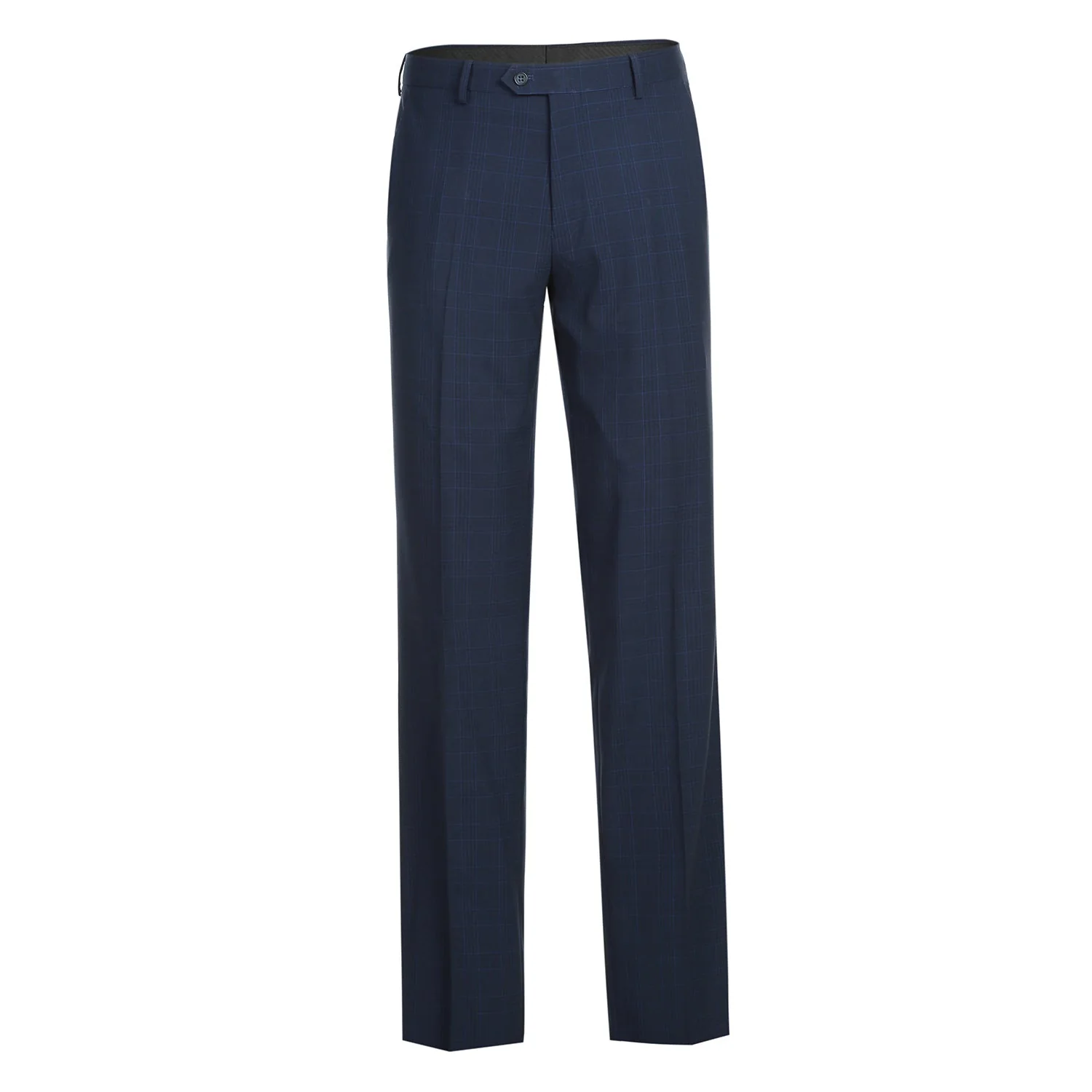 293-26 Men's Classic Fit Checked Suits - Image 9