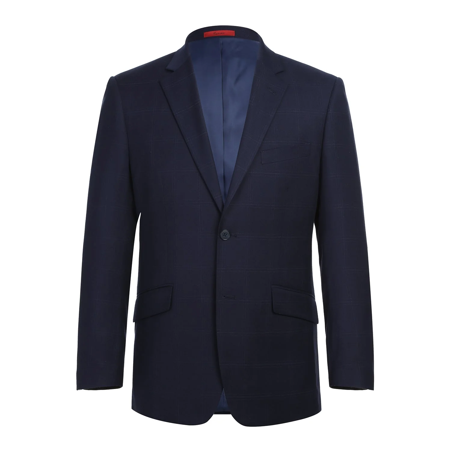 293-29 Men's Slim Fit Checked Suits - Image 2