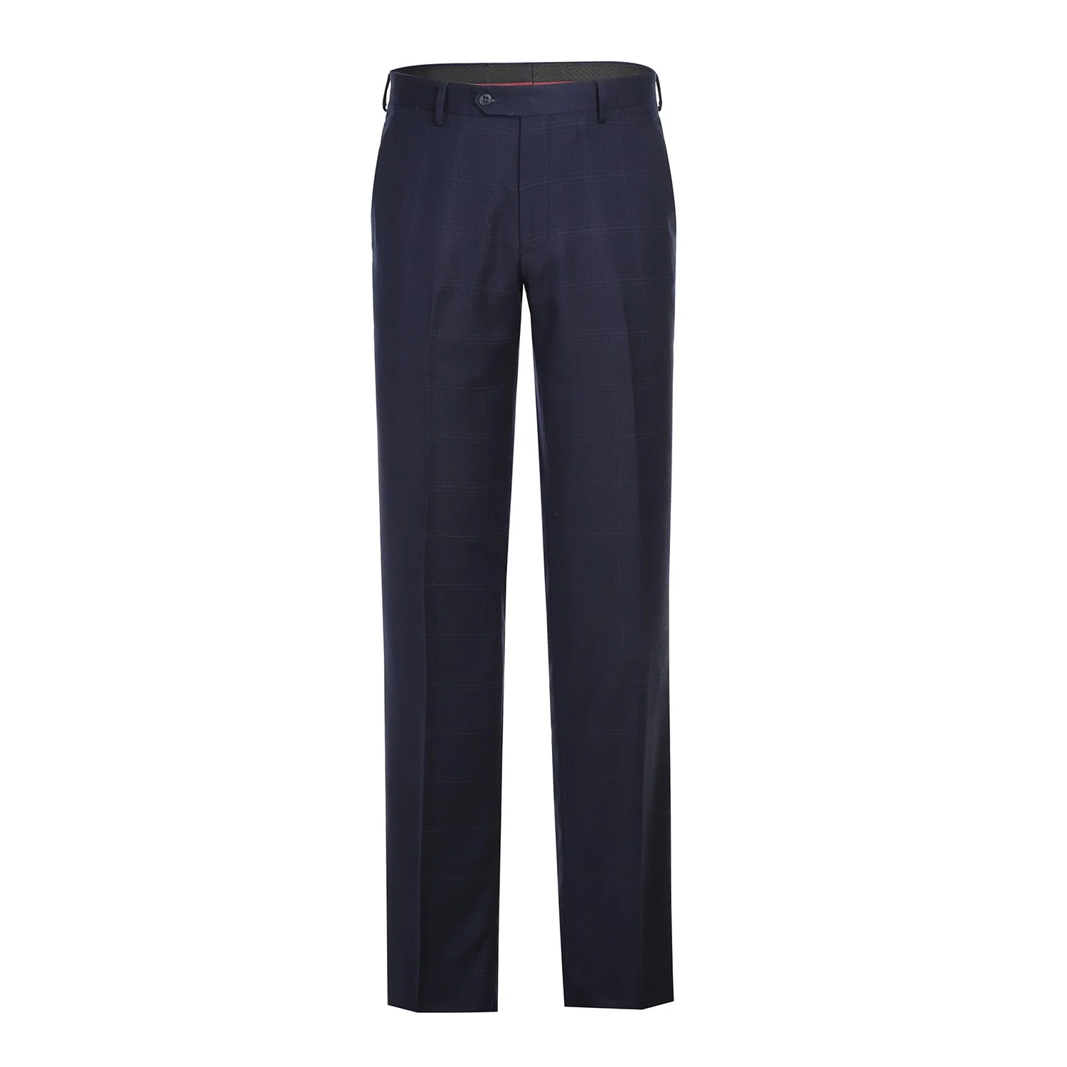293-29 Men's Slim Fit Checked Suits - Image 7