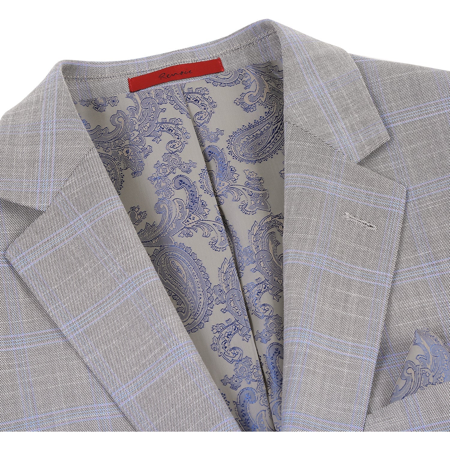 293-53 Men's Classic Fit Suits - Image 4