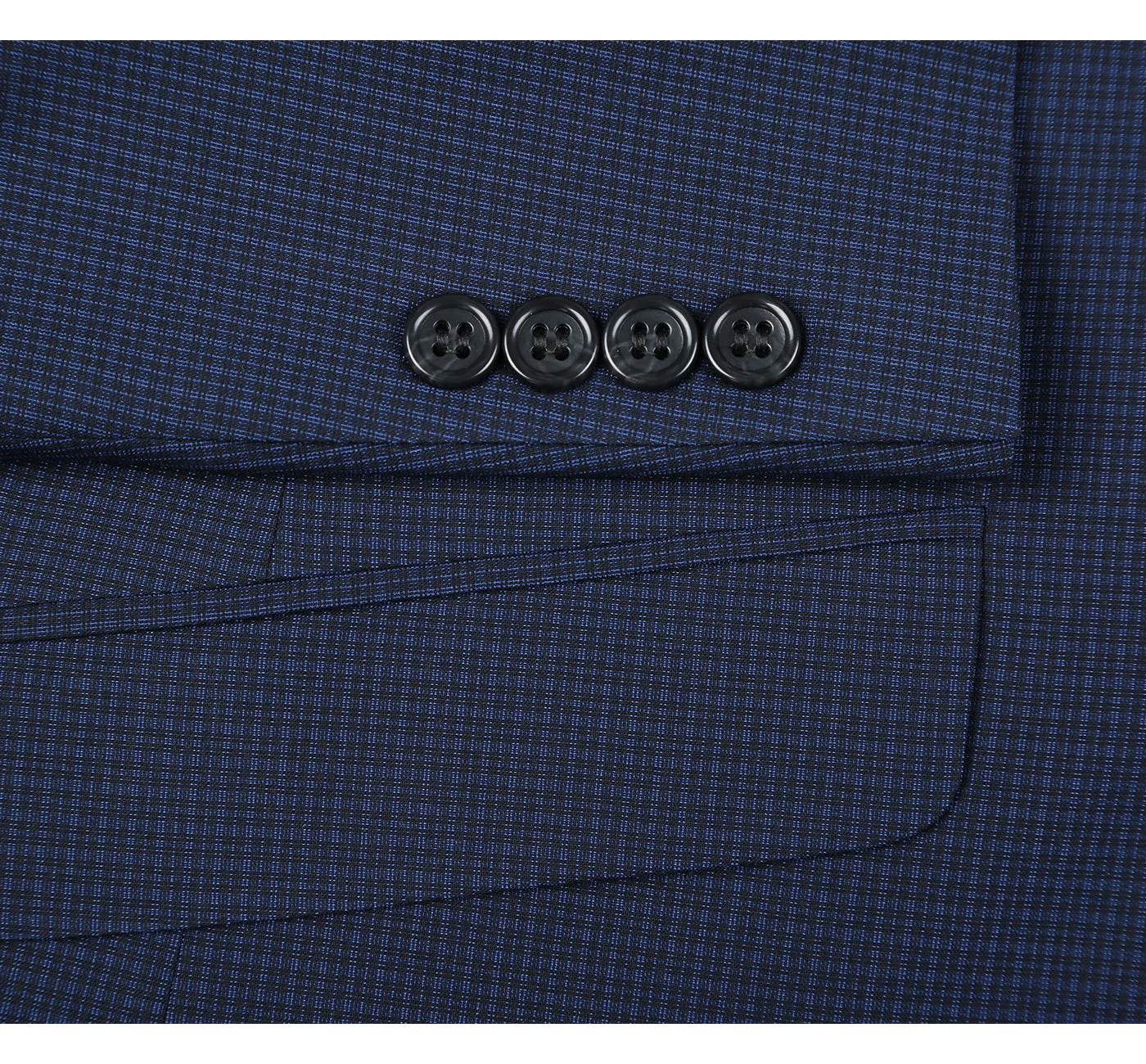 293-8 Men's Two Piece Slim Fit Stretch Dress Suit - Image 5