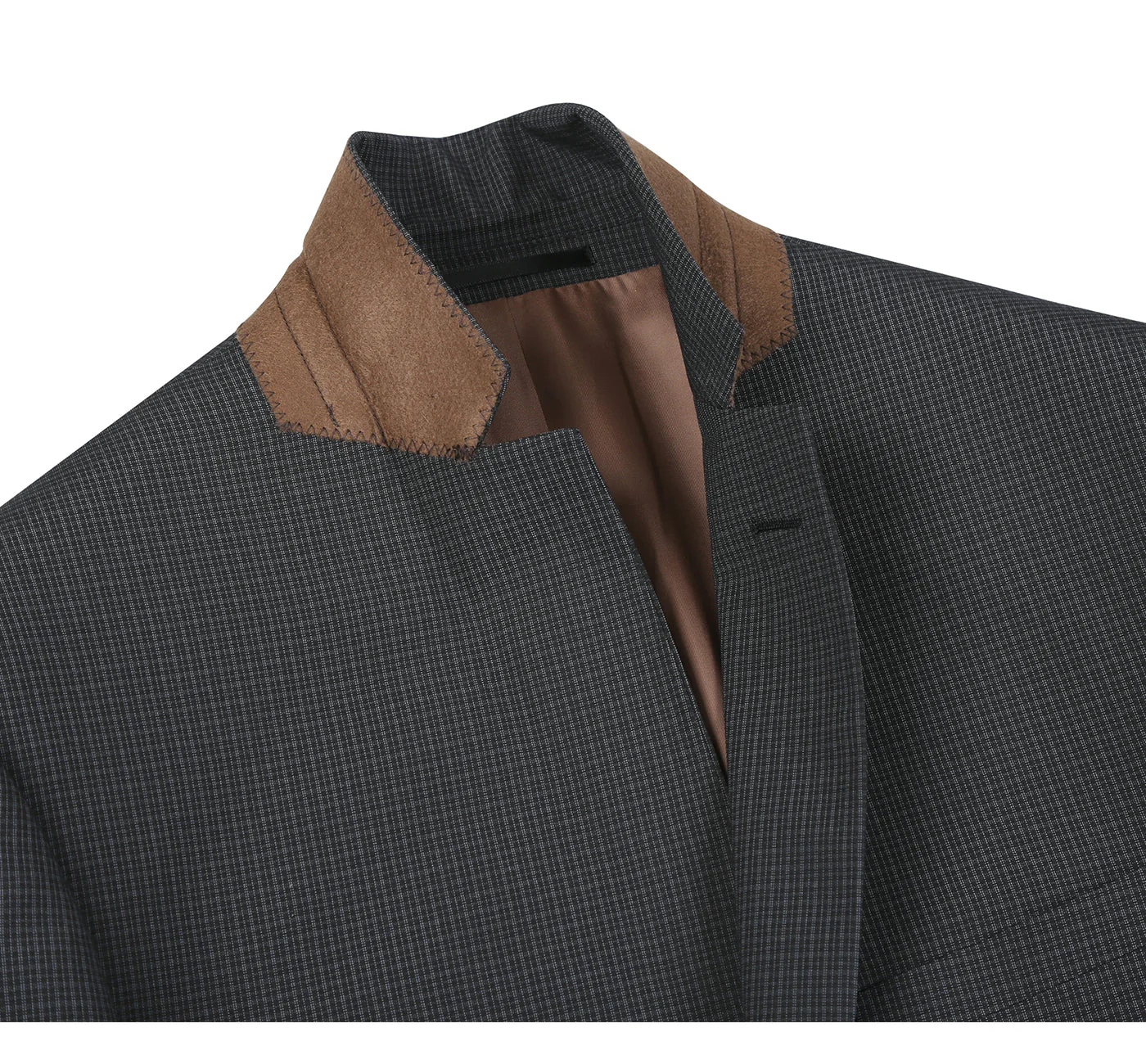 293-9 Men's Two Piece Slim Fit Stretch Dress Suit - Image 4