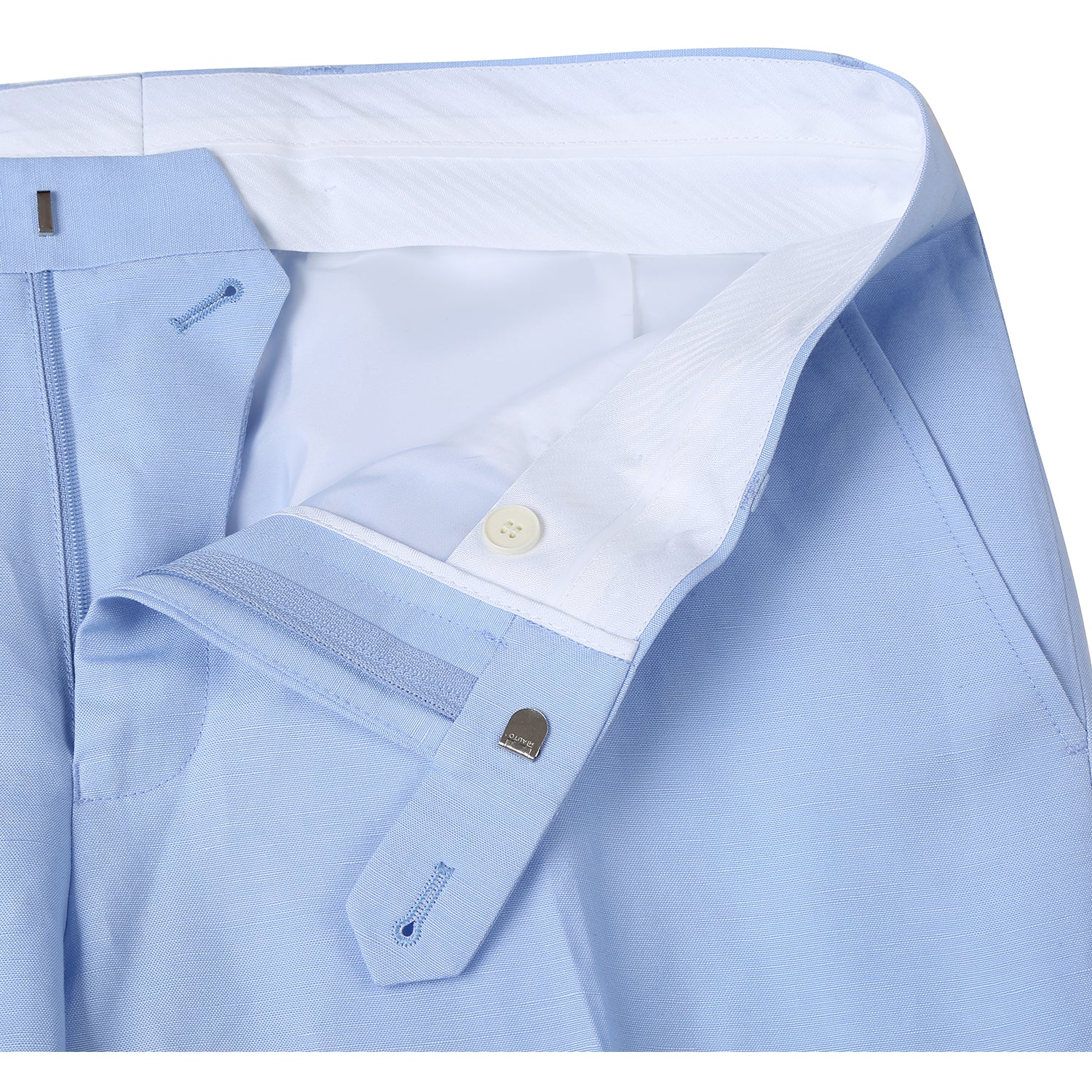 611-5 Men's New Slim Fit Checked Linen Suits - Image 9