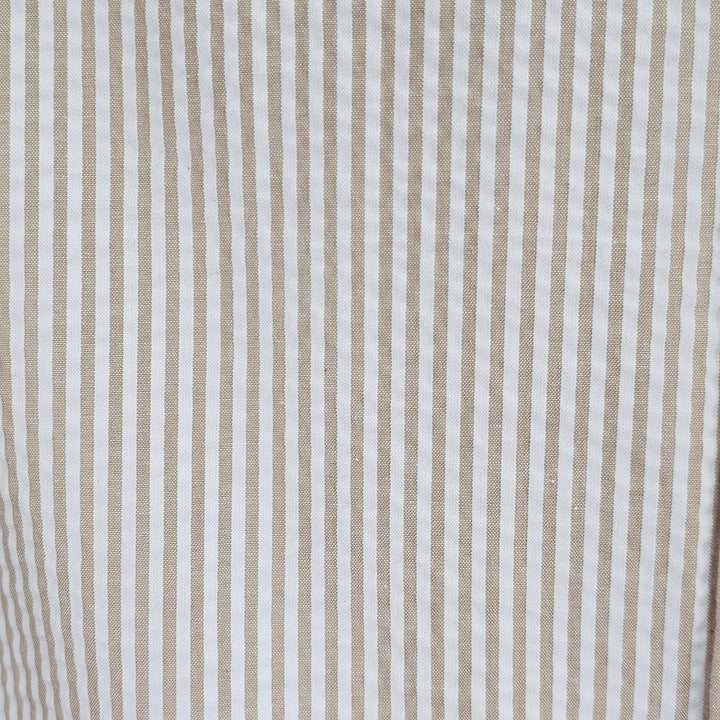 Tan Seersucker 2pc Set - Image 3