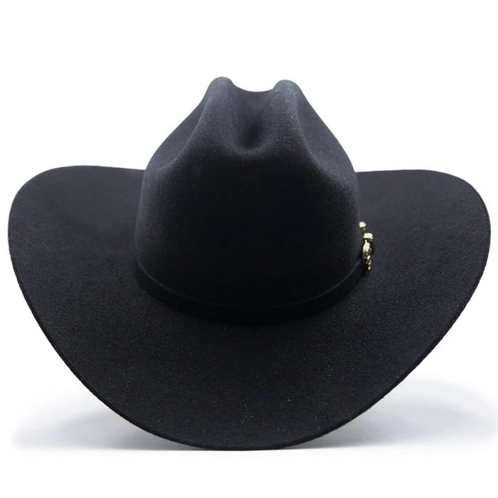Texana 100X Horma Sinaloa Stone Hats Color Negro - Image 3