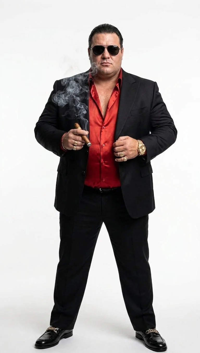 Tony Montana’s Black Blazer with Red Sateen Shirt – Men’s Black Formal Blazer and Red Satin Style Shirt Outfit for Party, Wedding and Vintage Wear - Image 5