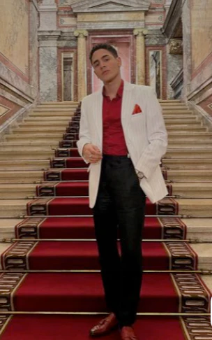 Tony Montana’s White Blazer Red Shirt Black Pants – Men’s White Blazer Outfit with Red Shirt and Black Trousers for Party, Wedding and Vintage Style Wear - Image 7