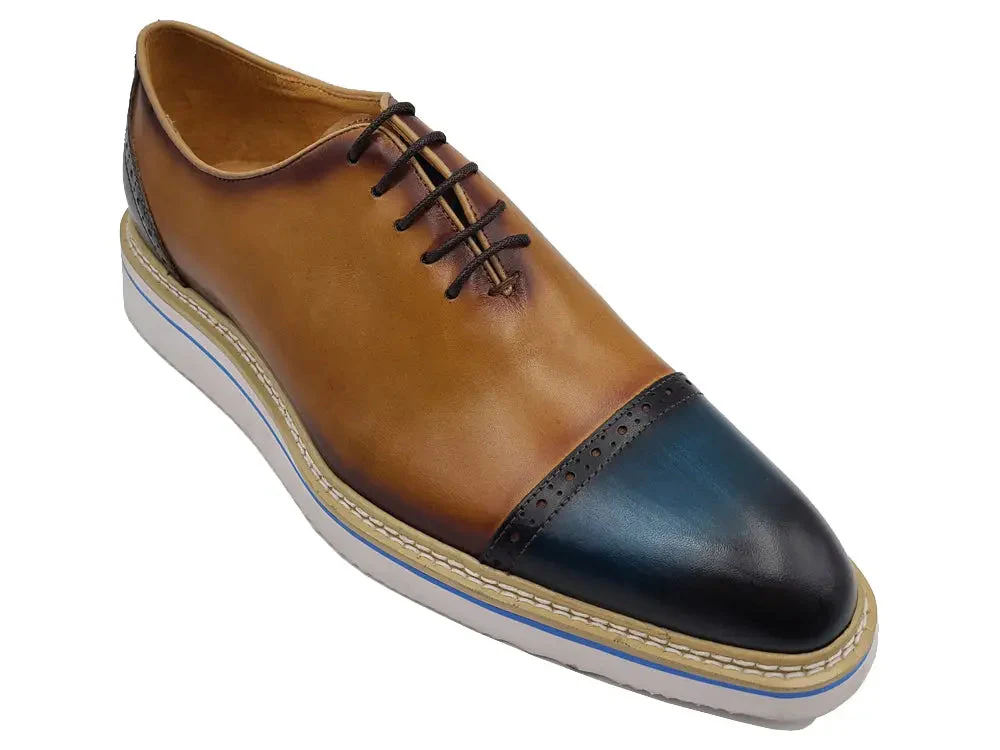 Two Tone Cap toe Calfskin Oxford - Image 20