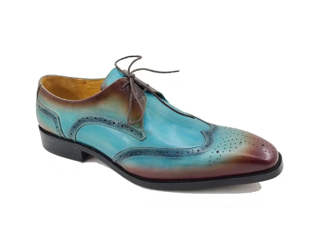 Two Tone Wingtip Blucher Oxford - Image 10