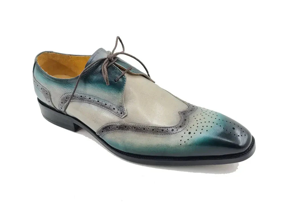 Two Tone Wingtip Blucher Oxford - Image 6