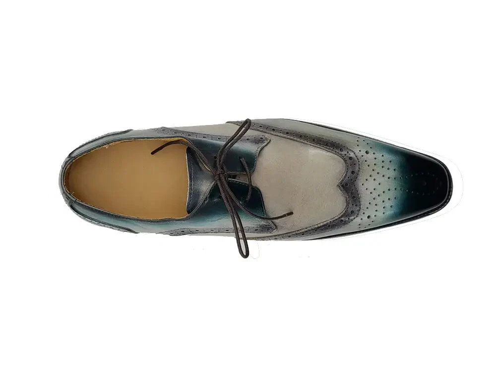 Two Tone Wingtip Blucher Oxford - Image 7
