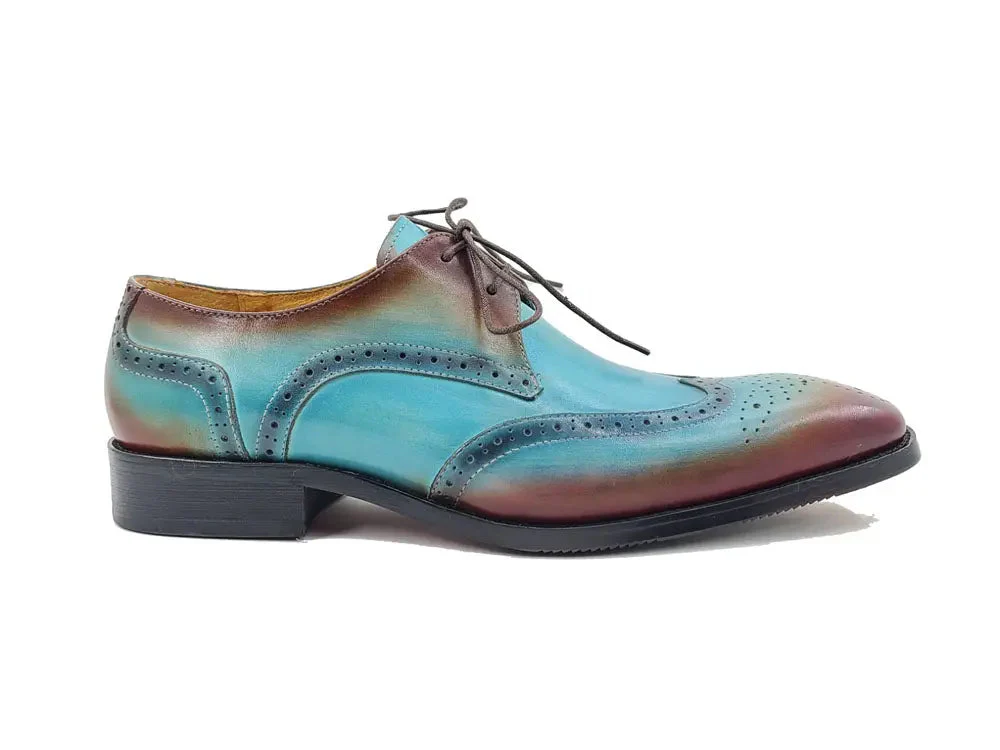 Two Tone Wingtip Blucher Oxford - Image 8