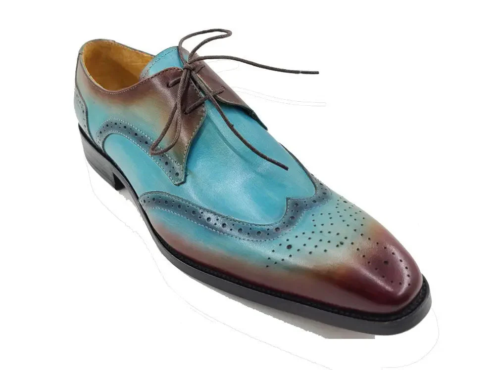 Two Tone Wingtip Blucher Oxford - Image 9