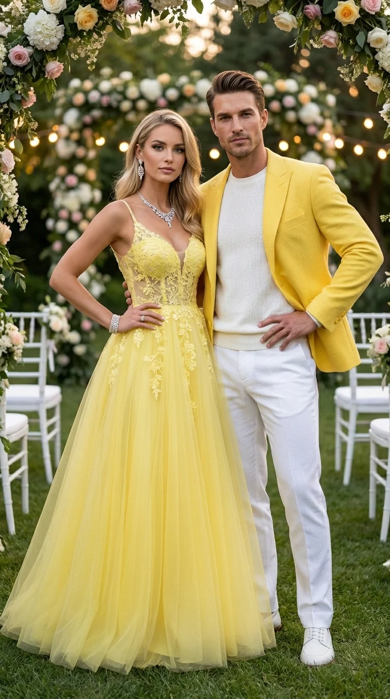 Zacci Brand Men’s Lemon Yellow Blazer Peak Lapel Hopsack Weave – Stylish Formal Blazer Jacket for Wedding, Party, Prom and Smart Casual Wear - Image 13