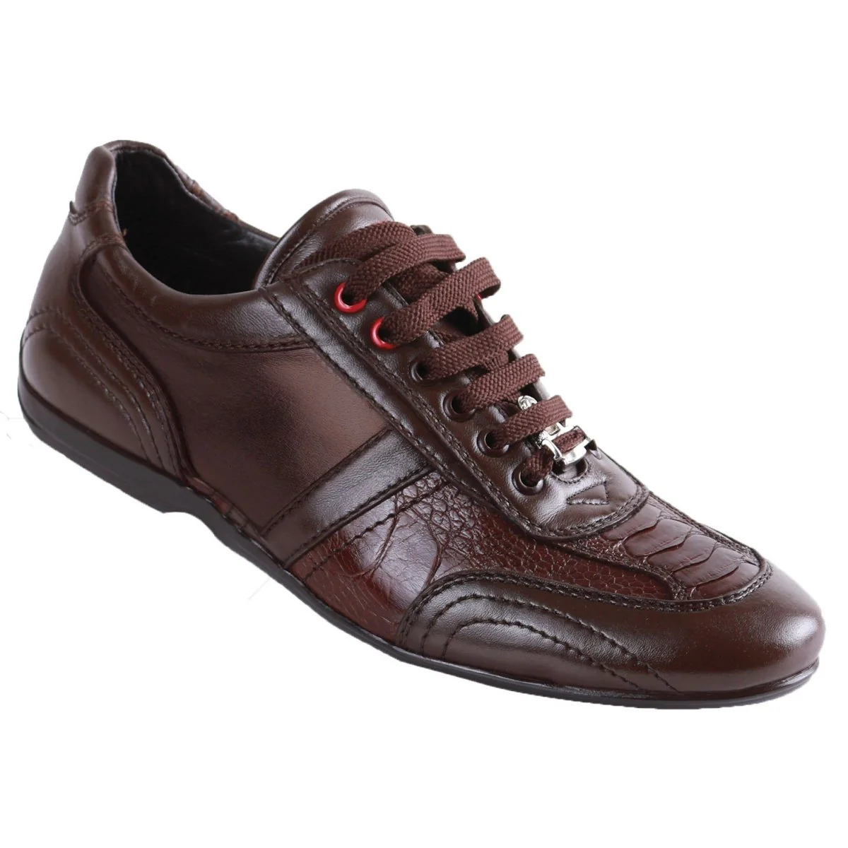 Sneaker de Piel de Avestruz Pata LAB-ZC100507