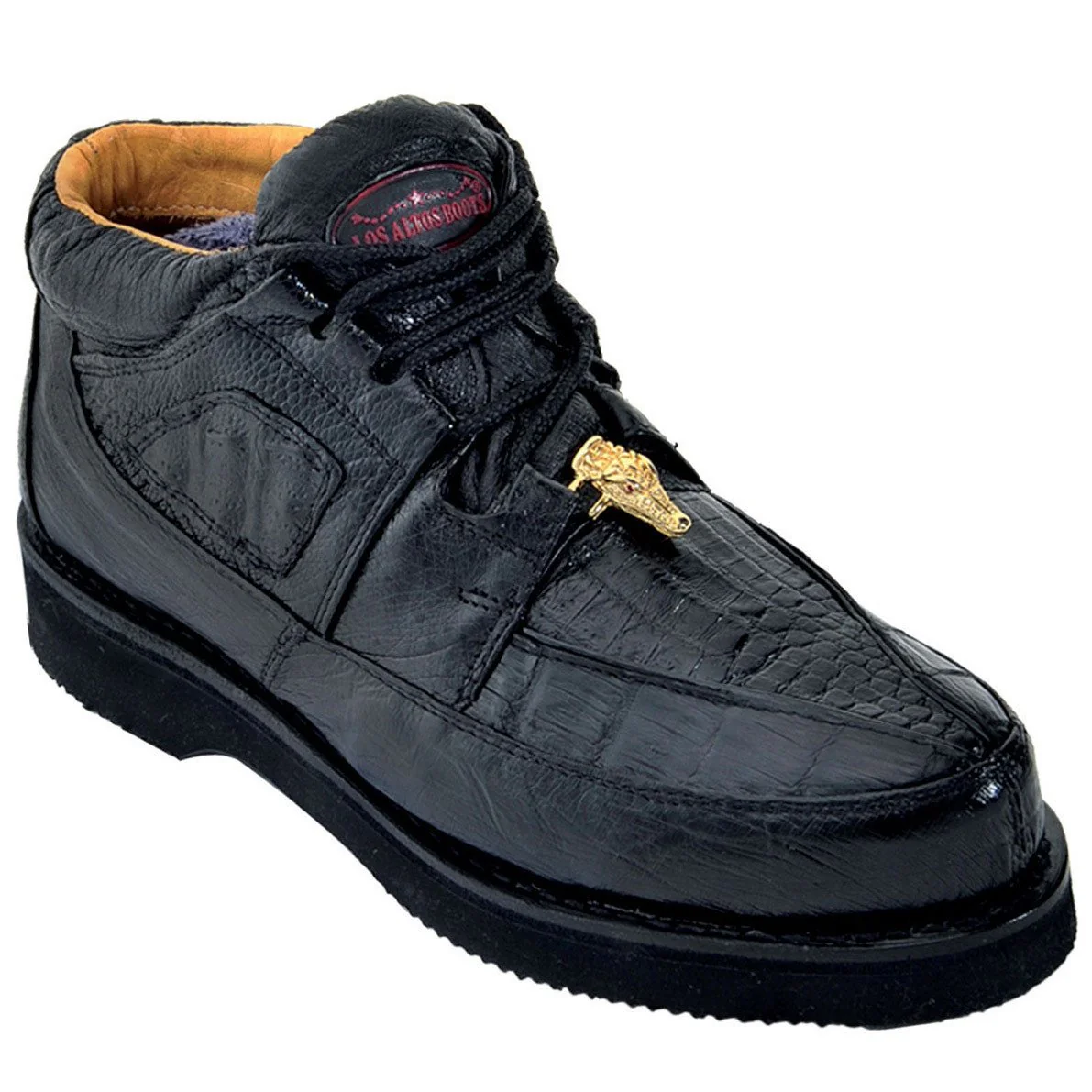 Zapato Caiman y Avestruz Panza LAB-ZA052805